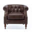 Fauteuil d'appoint capitonné