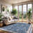 Koressa Chenille Washable Oriental Indoor Rug-1467229606
