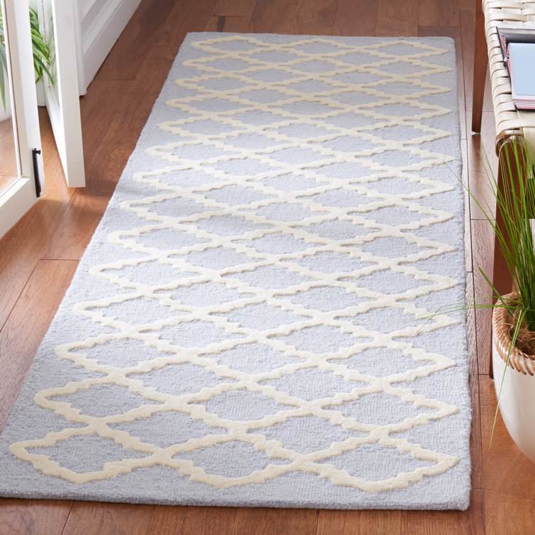 Cannen Hand Tufted Wool Geometric Rug
