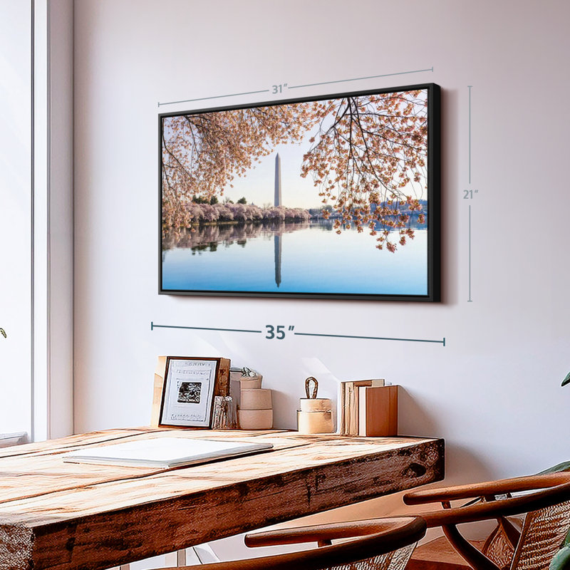 Architecture «Washington DC Spring Wall Art», H 21 po x l 31 po