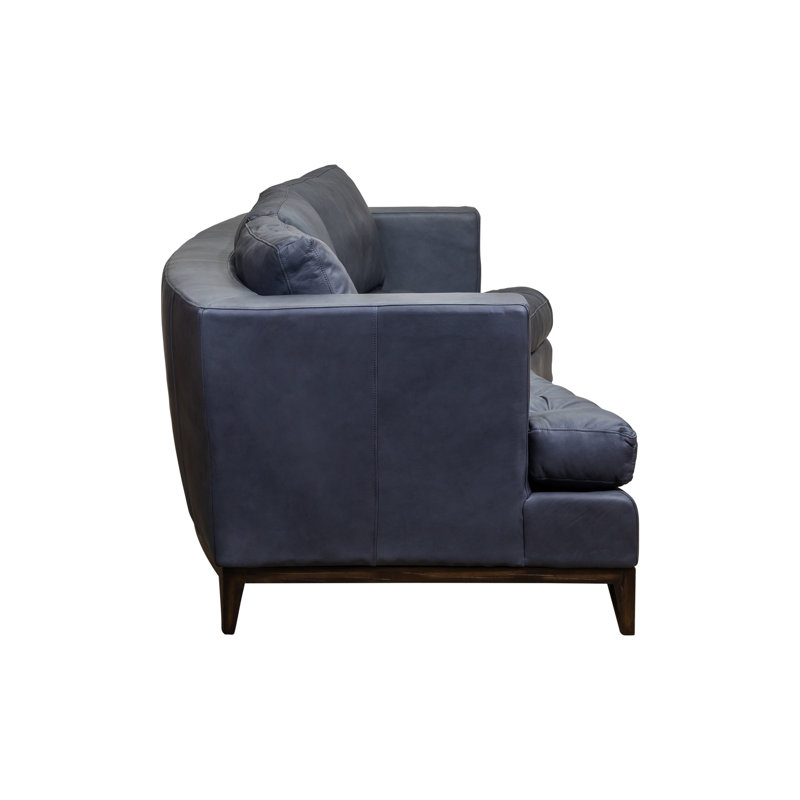 Luna Sofa in Juneau Buckskin, Angelina Midnight 