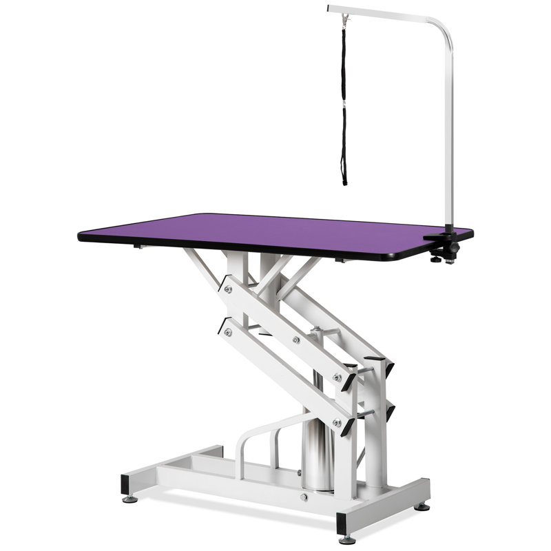 Table de toilettage hydraulique 42,5 pouces, Mauve
