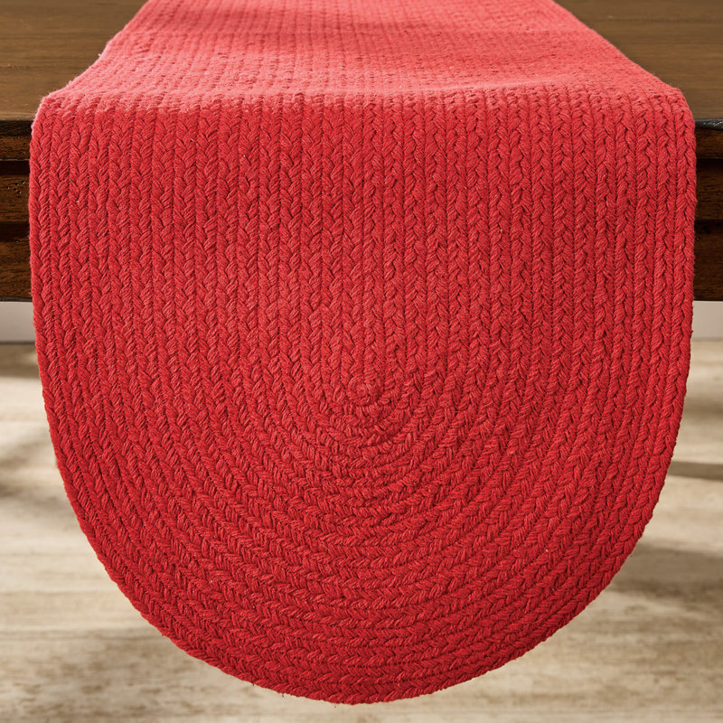 Linge de table Cilka, Tapis de 54 po, Marine, Couleur unie