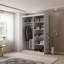 Sliding Wardrobe AURIS  with Gold Strips-442668915