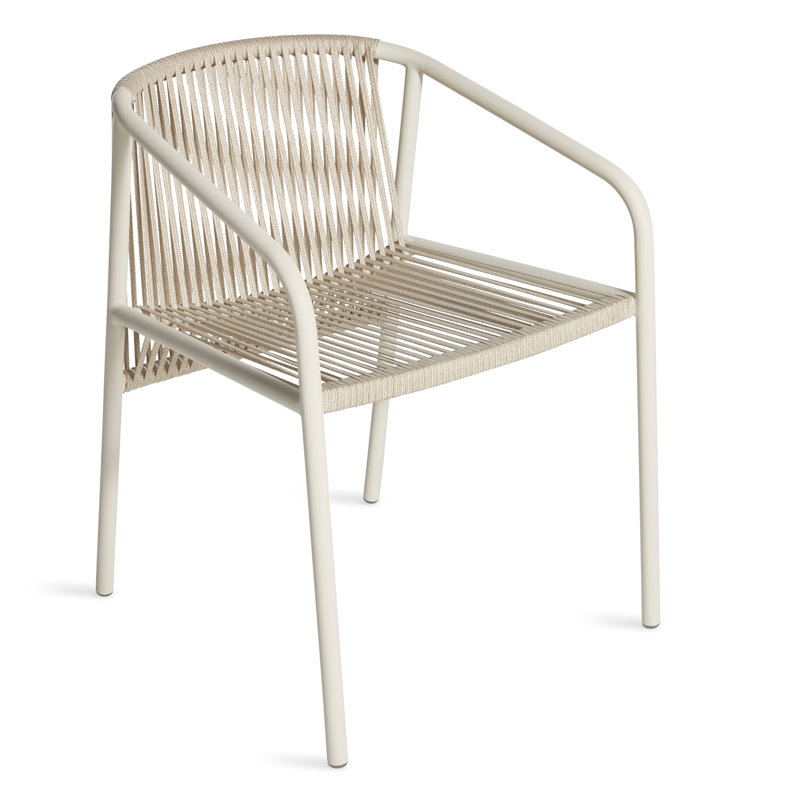 Lookout Outdoor Dining Armchair, White