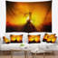 Tapisserie paysage d'ombre d'arbres-28505721