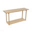 Buffet rectangulaire d'extérieur et console