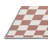 Machine Washable Checkered White Area Rug-738998034