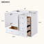 Meuble-lavabo de salle de bain sans lavabo, avec 5 tiroirs-386073904