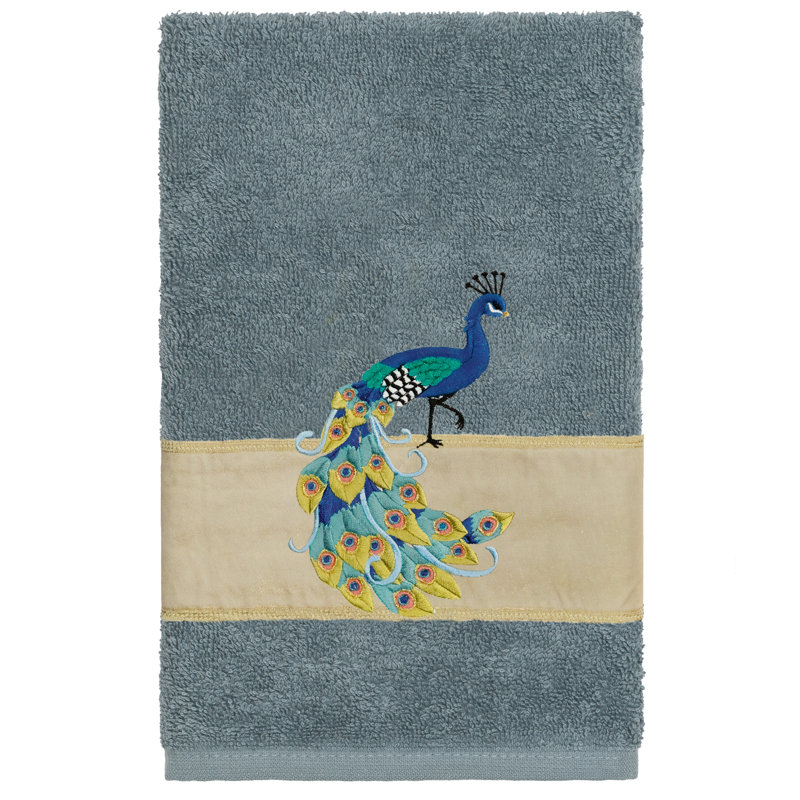 100% Turkish Cotton Hand Towel, Teal