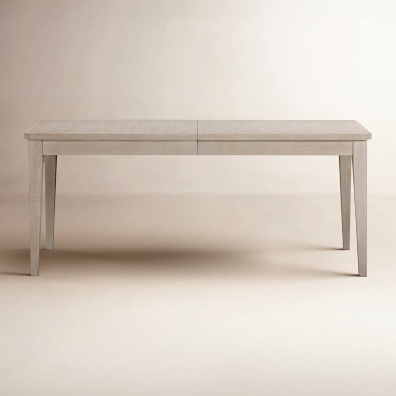 Honey Extendable Oak Solid Wood Dining Table