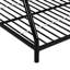 Lit superposé en métal noir - construction solide et en acier pour un sommeil stable. Conception silencieuse avec capacité de charge élevée. Facile à assembler. Convient à tous les types de matelas, sans boîte