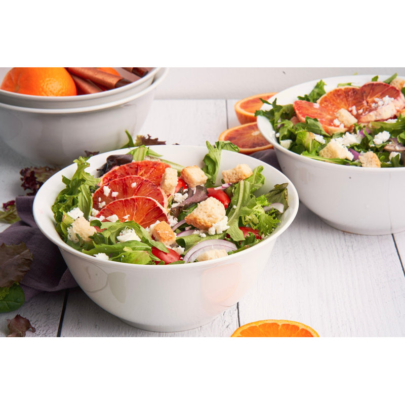 kook 41 Oz. Ceramic Salad Bowl (Set Of 4)