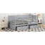 Lit de jour simple en bois massif de style cloisonné polyvalent et peu encombrant
