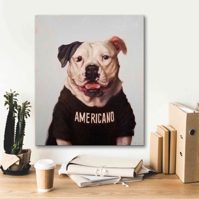 «Americano» par Lucia Heffernan, art mural sur toile