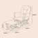 Hoop Glider with Ottoman