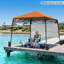 Pavillon escamotable de 8 pi L 8 pi. Auvent en acier D Adventure-93808360