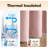Abbie Home Velvet Noise Reducing Blackout Grommet Curtain Panels for Bedroom & Living Room-56305719-56305713