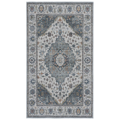 Mareshah Performance Machine Washable Oriental Rug