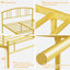 Base de lit double avec base de lit en métal avec tête de lit et pied de lit, sommier, aucun sommier nécessaire-342900467-372546921