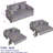 66 Inch Sleeper Sofa Bed 3-In-1 Adjustable Sleeper With Pullout Bed 4 Pillows And Side Pockets