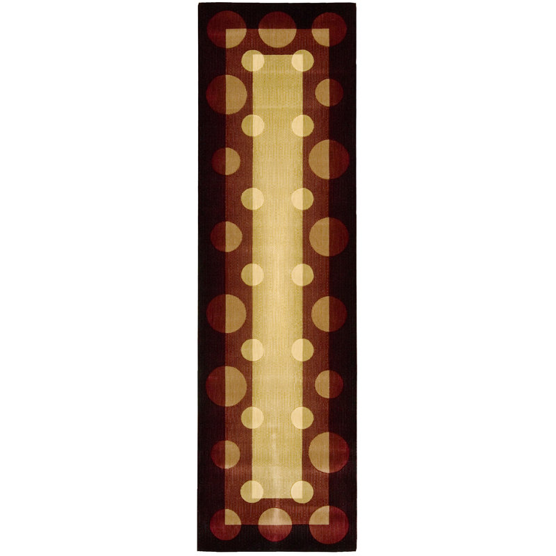 Cochrun PR14 Multi Contemporary Rug, 5'6" x 7'5" Rectangle