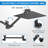 10-Inch High-Pressure Rain Shower Head Combo Set With Adjustable Arm And 5-Setting Handheld Showerhead