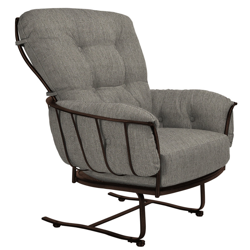 Monterra Outdoor Lounge Chair, Copper Creek, Adena Shale