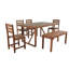 Ensemble de table et chaises d'extérieur en bois d'acacia de haute qualité-1449196718
