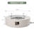 Outdoor Concrete Propane Fire Pit Table-721743953
