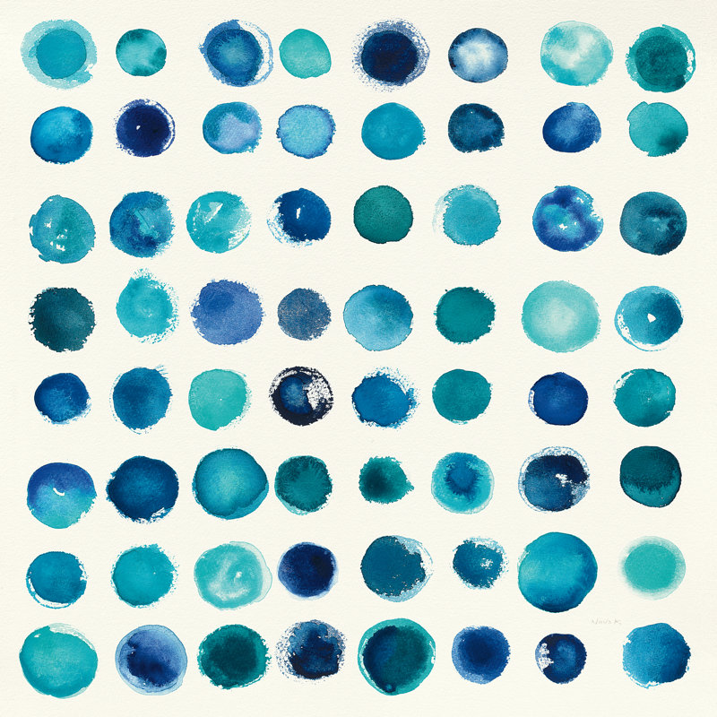 Spot Of Rain by Shirley Novak - Wrapped Canvas Painting, 51cm H x 51cm W