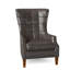 Gallin Leather Tufted Wingback Chair-1889498985-1889498998