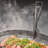 Judge, Sizzle & Serve - Cast Iron Platter on Server Board