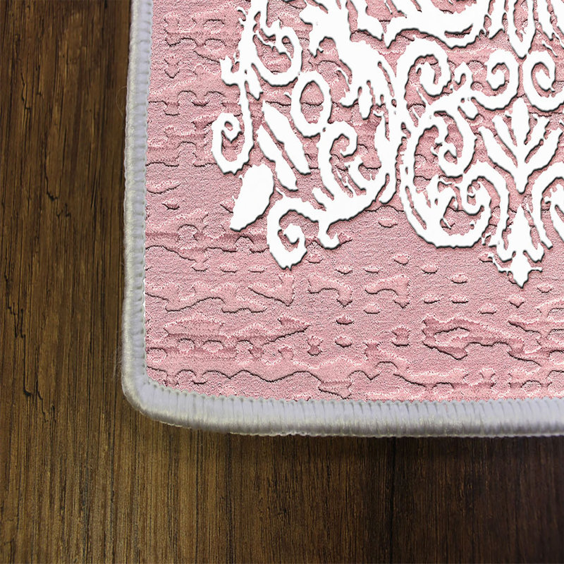Elegant Hall Carpet, 31.5 x 78.7 inches | 100% Polyester, 0.4 inch Pile Height | Antibacterial, Non-Slip PVC Felt Dot Underside | Machine Washable, Durable Woven Design | Perfect for Entryways & Living Spaces