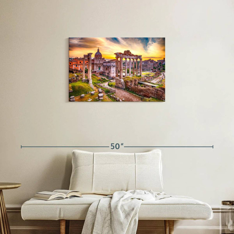 Nicci Roman Forum I, 20" H x 30" W