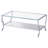 Seroff Chrome 2-piece Coffee Table Set