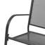 Banc de jardin en acier Morella