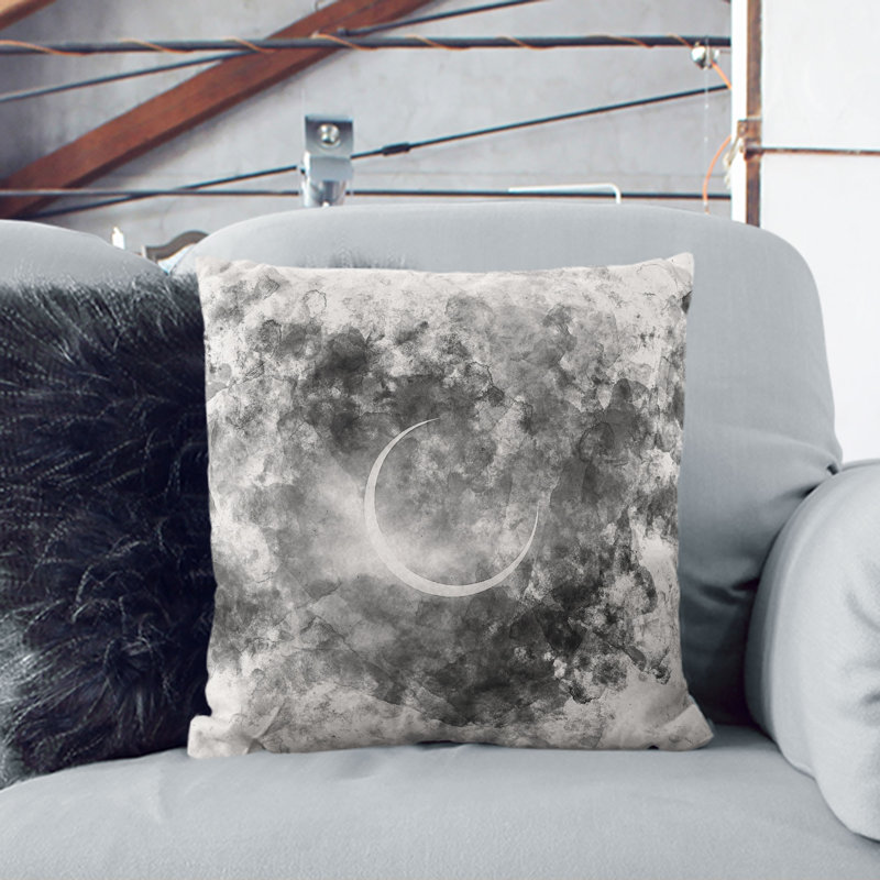 Eclipse of the Moon Cushion with Filling, 55cm H x 55cm W x 20cm D