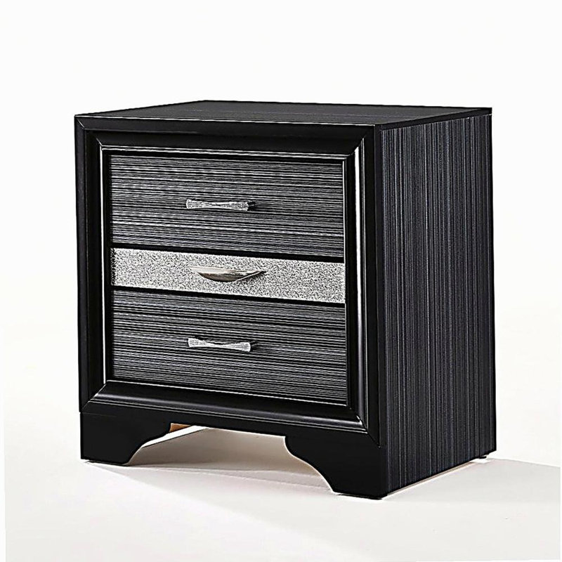 Table de chevet Naima, Noir