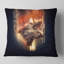 Grand faucon en vol - coussin à imprimé animal-29516163-29516167
