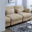 Canapé d'angle modulaire 4 places en chenille, forme moderne en U, pour la maison