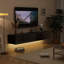 Meuble télé moderne avec lumières DEL réglables-1758438082