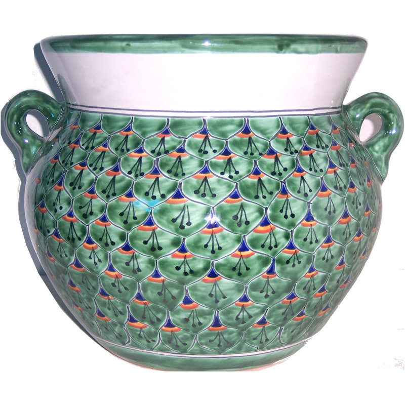 Pot de jardin en céramique Tavana de taille moyenne TalaMex