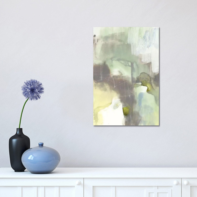 Pastel Steppe I by Jennifer Goldberger - Wrapped Canvas Painting, 30.48 cm H x 45.72 cm W