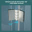 34"W X 72"H Fold Frameless Shower Door With Tempered Glass-111950618