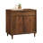 Library Base, Brown finish
