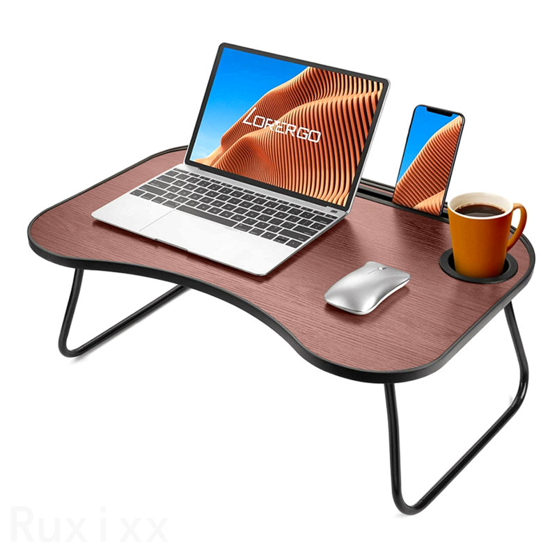 Bureau portable, Brun / Noir