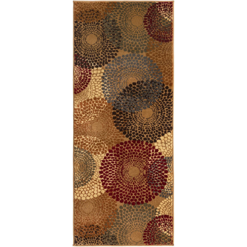 Arabica Abstract Indoor Rug, Runner 2'2" x 5'3"