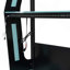 Lit superposé robuste à jeu complet avec bureau RVB surdimensionné fixé sur le côté, ports de charge USB et œillet à câble, bande lumineuse à DEL-82891891