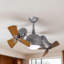 41" Dagny 6-Blade Dual Ceiling Fan with Wall Remote-775908379-773958795